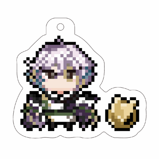 【四季夜緻】アクリルキーホルダー(ドット絵:新衣装)