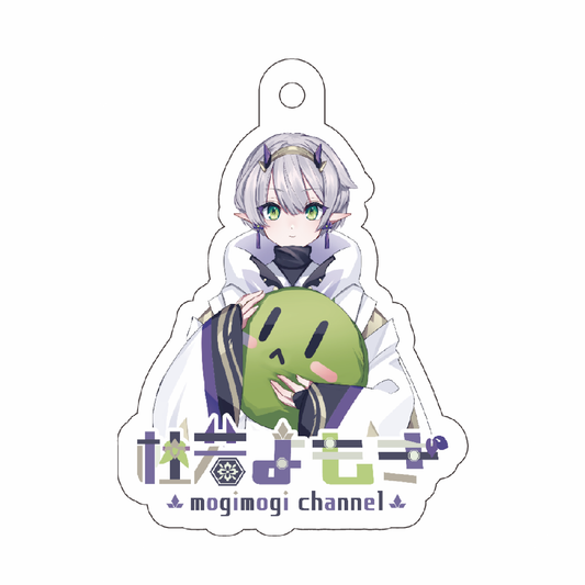 【杜若よもぎ】アクリルキーホルダー(立ち絵+ロゴ)